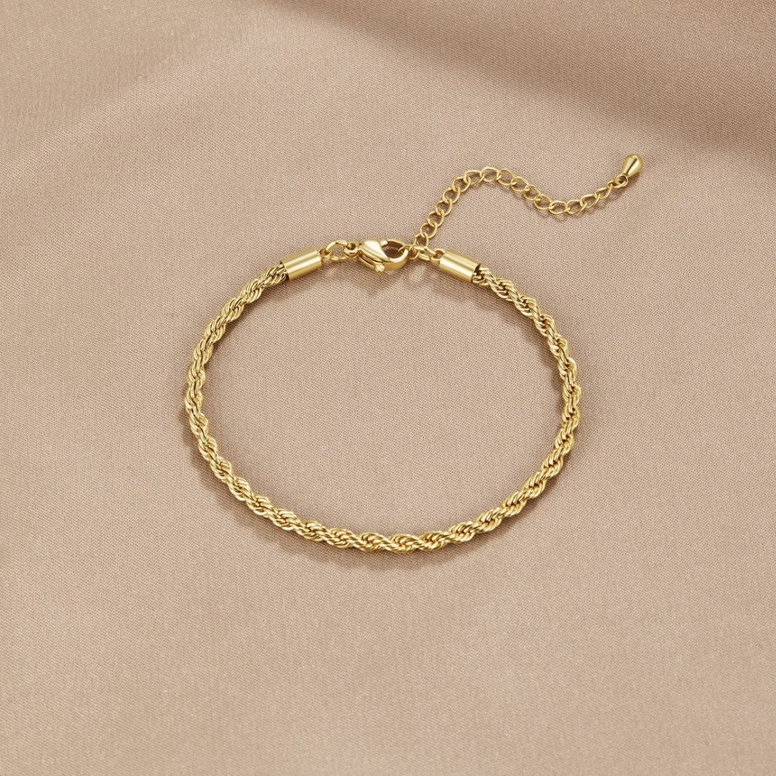 Pulsera Torcida de Oro de 18K