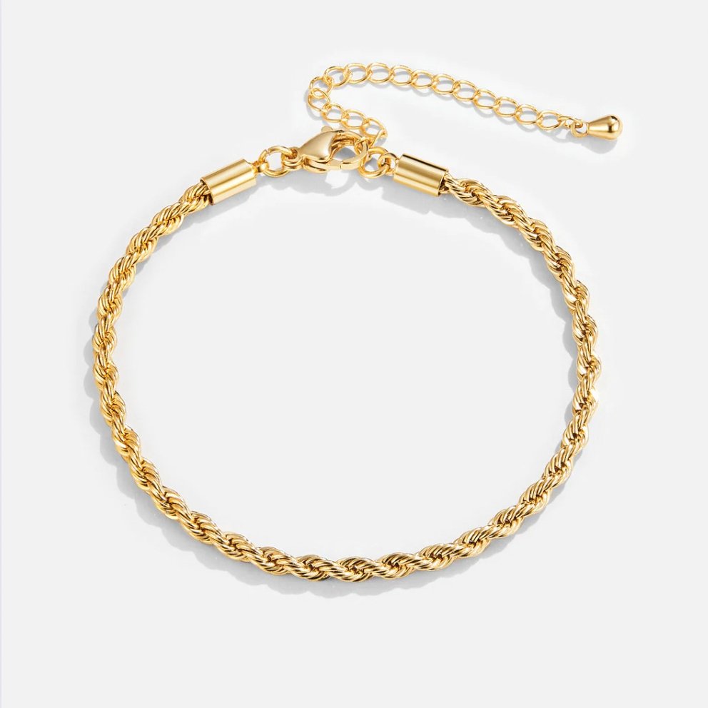 Pulsera Torcida de Oro de 18K